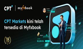 CPT Markets Kini Tersenarai di Myfxbook — Pamerkan Prestasi Dagangan Langsung Anda kepada Dunia