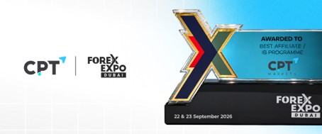 CPT Markets ปิดฉาก Forex Expo Dubai 2026 ด้วยรางวัล Best Affiliate / IB Programme